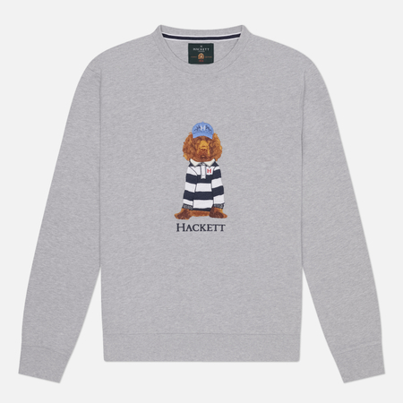 Мужская толстовка Hackett Heritage Harry Crew, цвет серый, размер XL