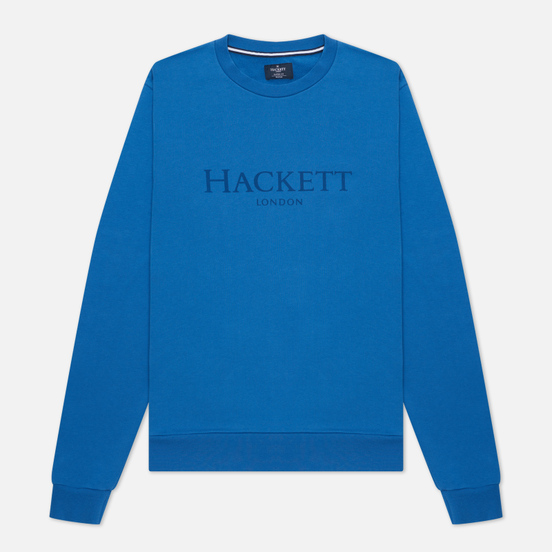 Мужская толстовка Hackett London Logo Crew Neck Marine