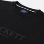 Мужская толстовка Hackett London Logo Crew Neck Black фото - 1