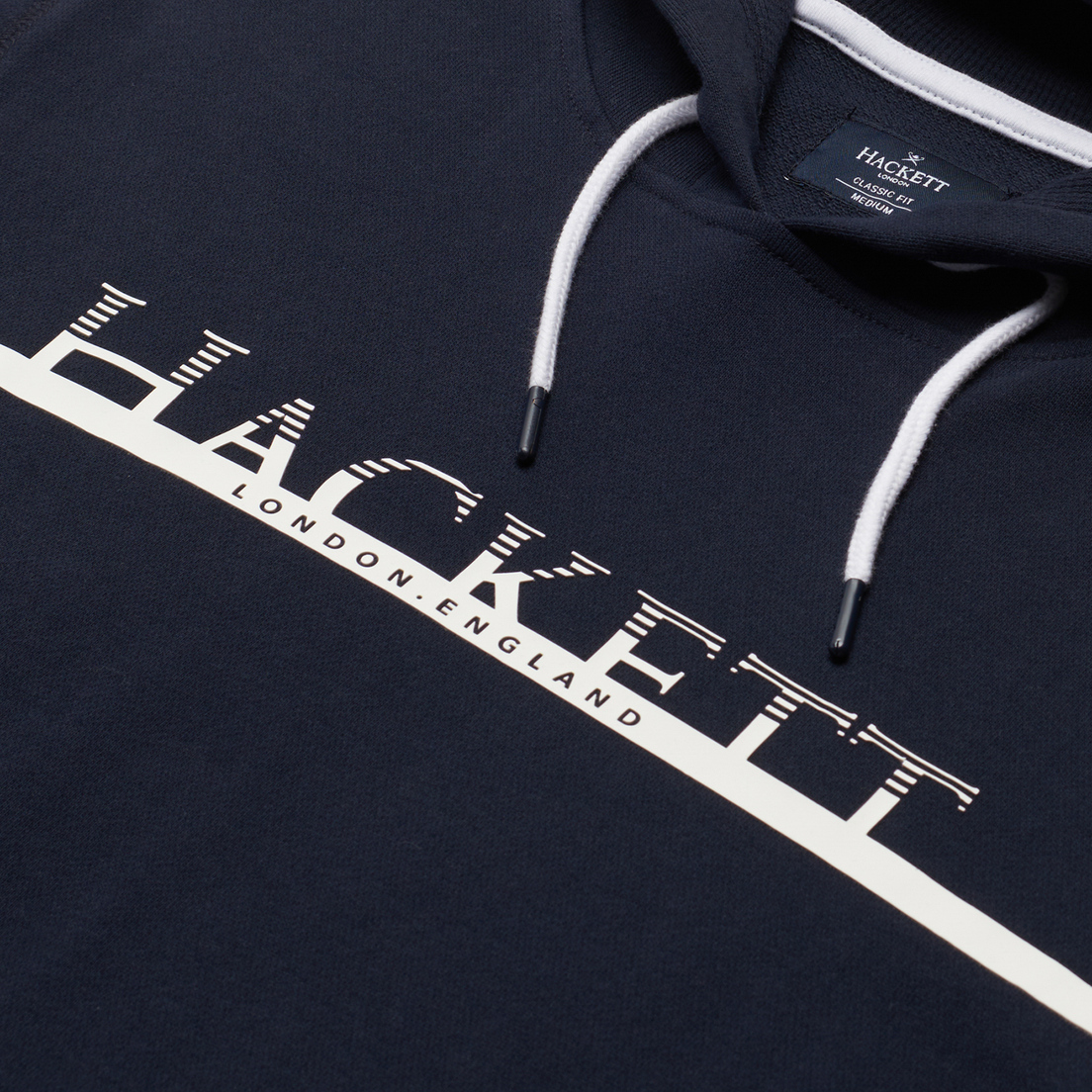 Hackett Мужская толстовка Gradual Logo Print Hoodie
