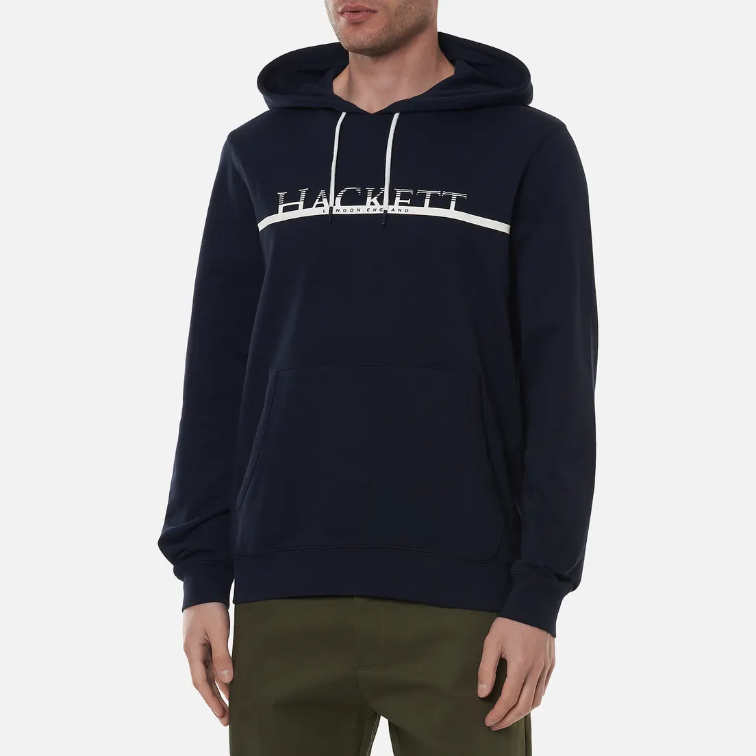 Hackett Мужская толстовка Gradual Logo Print Hoodie