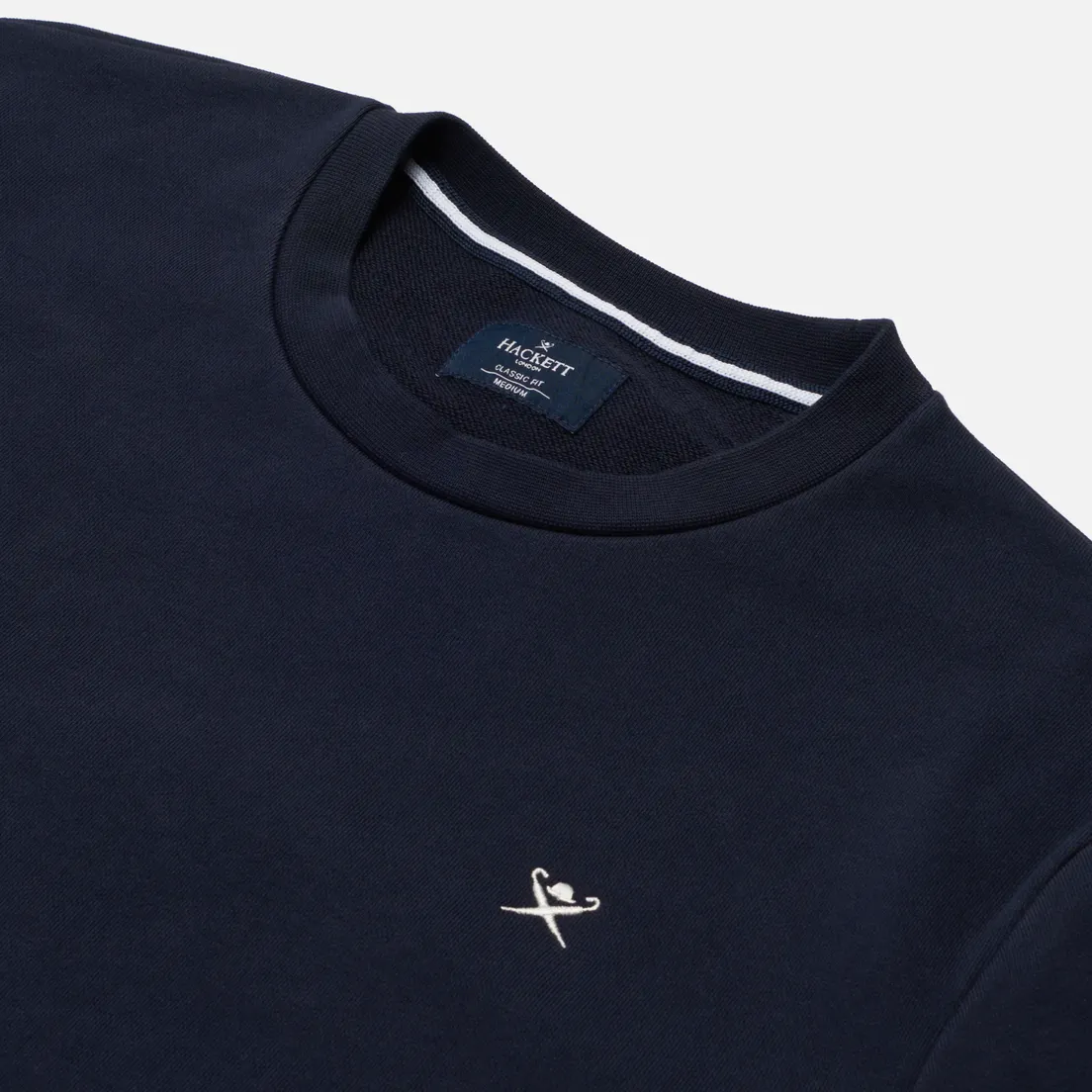 Hackett Мужская толстовка Embroidery London Logo Crew Neck
