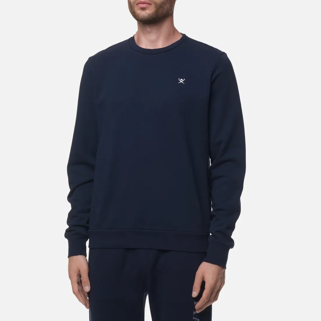 Hackett Мужская толстовка Embroidery London Logo Crew Neck