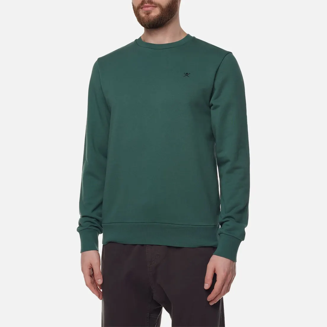 Hackett Мужская толстовка Embroidery London Logo Crew Neck