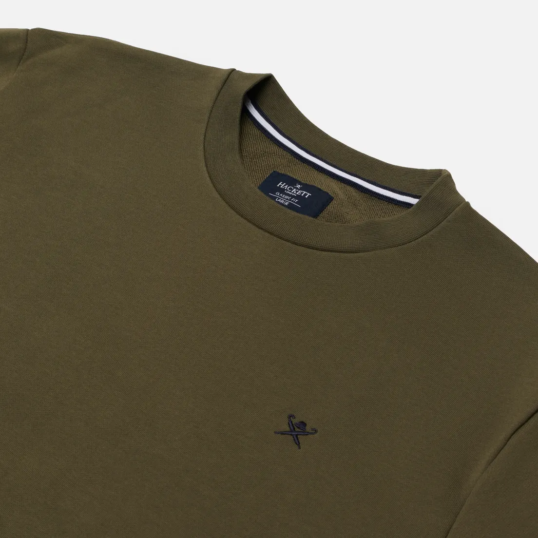 Hackett Мужская толстовка Embroidery London Logo Crew Neck