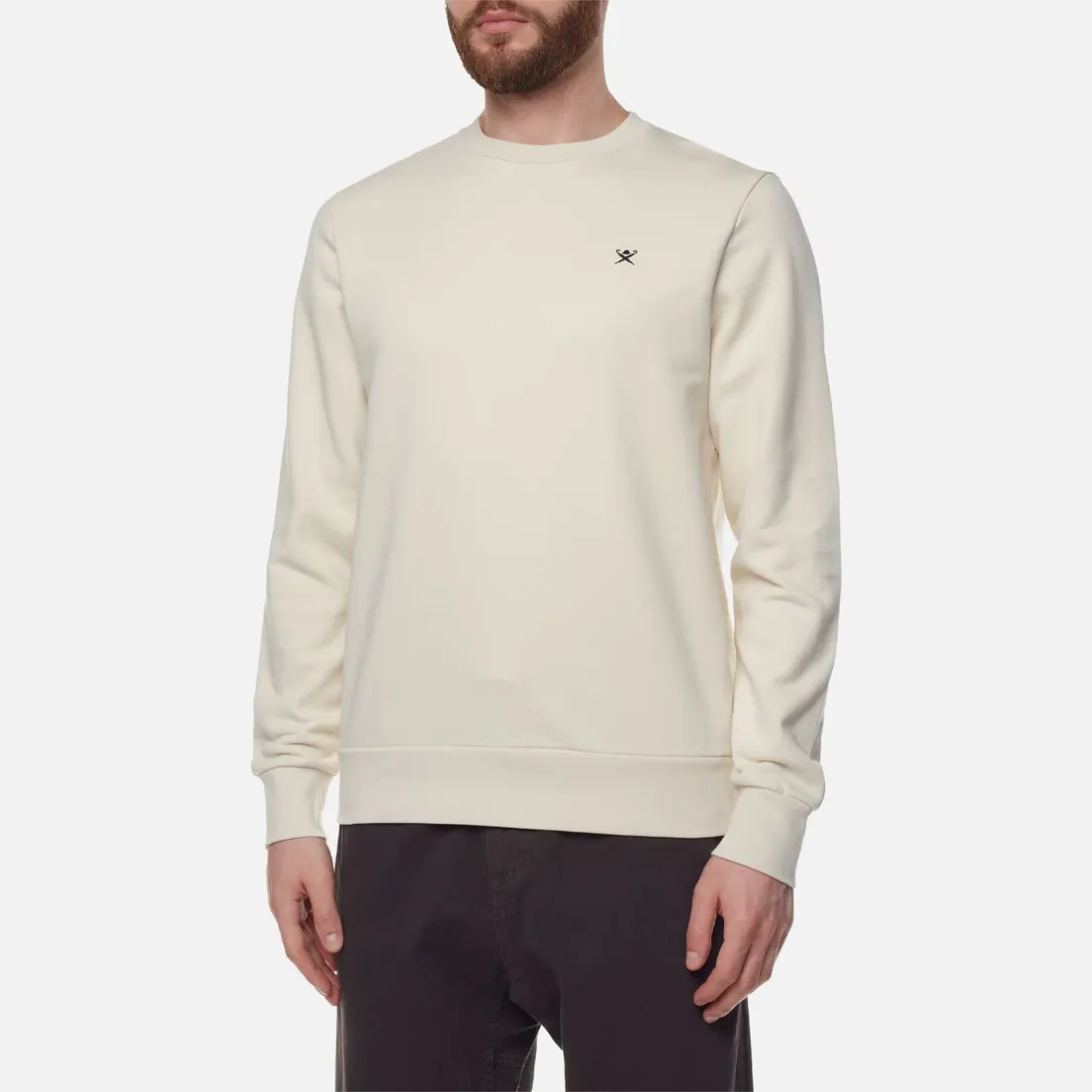 Hackett Мужская толстовка Embroidery London Logo Crew Neck
