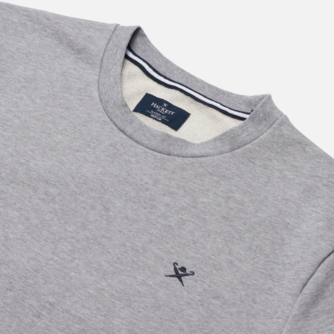 Hackett Мужская толстовка Embroidery London Logo Crew Neck