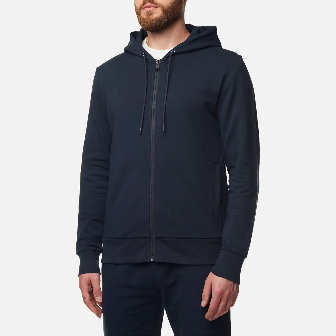 Hackett Мужская толстовка Essential Hoodie Full Zip