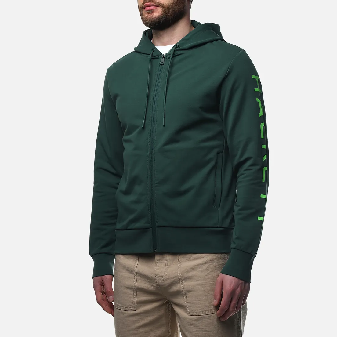 Hackett Мужская толстовка Essential Hoodie Full Zip