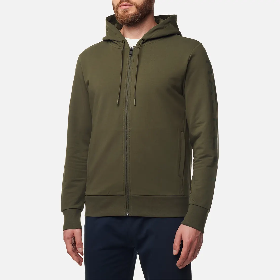 Hackett Мужская толстовка Essential Hoodie Full Zip