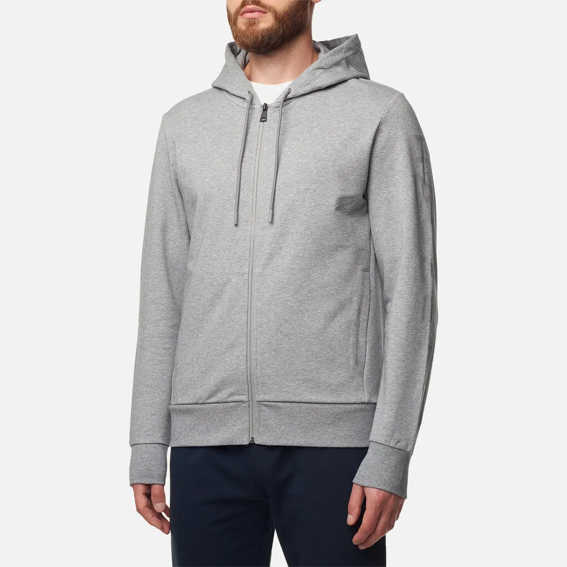Hackett Мужская толстовка Essential Hoodie Full Zip