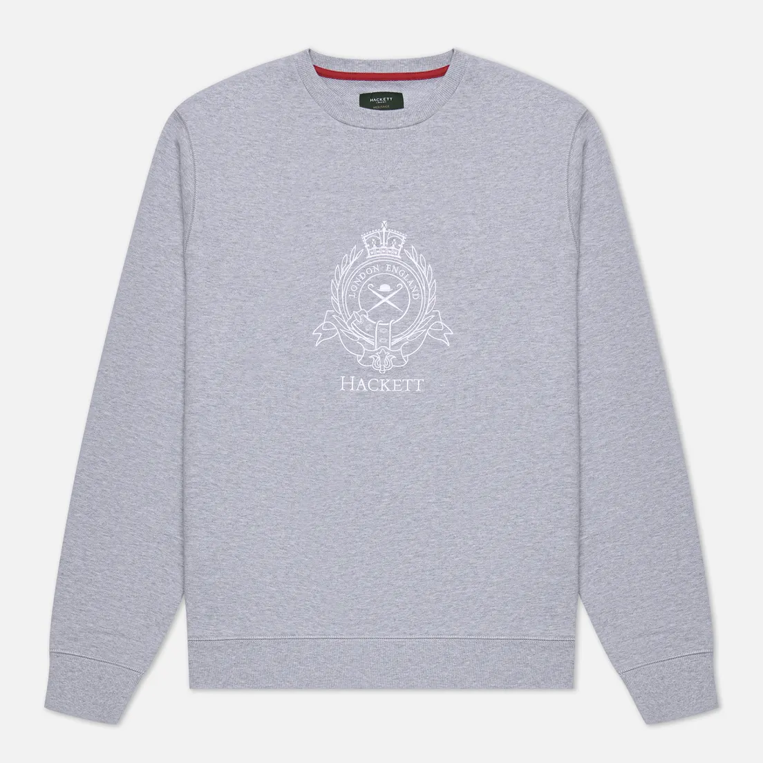 Hackett Мужская толстовка Heritage Logo Crew Neck