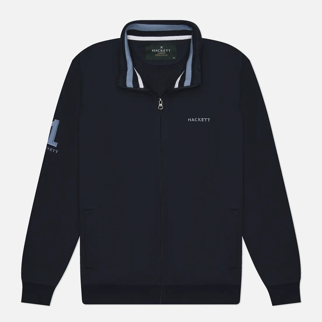 Hackett Мужская толстовка Heritage Tipped Full Zip