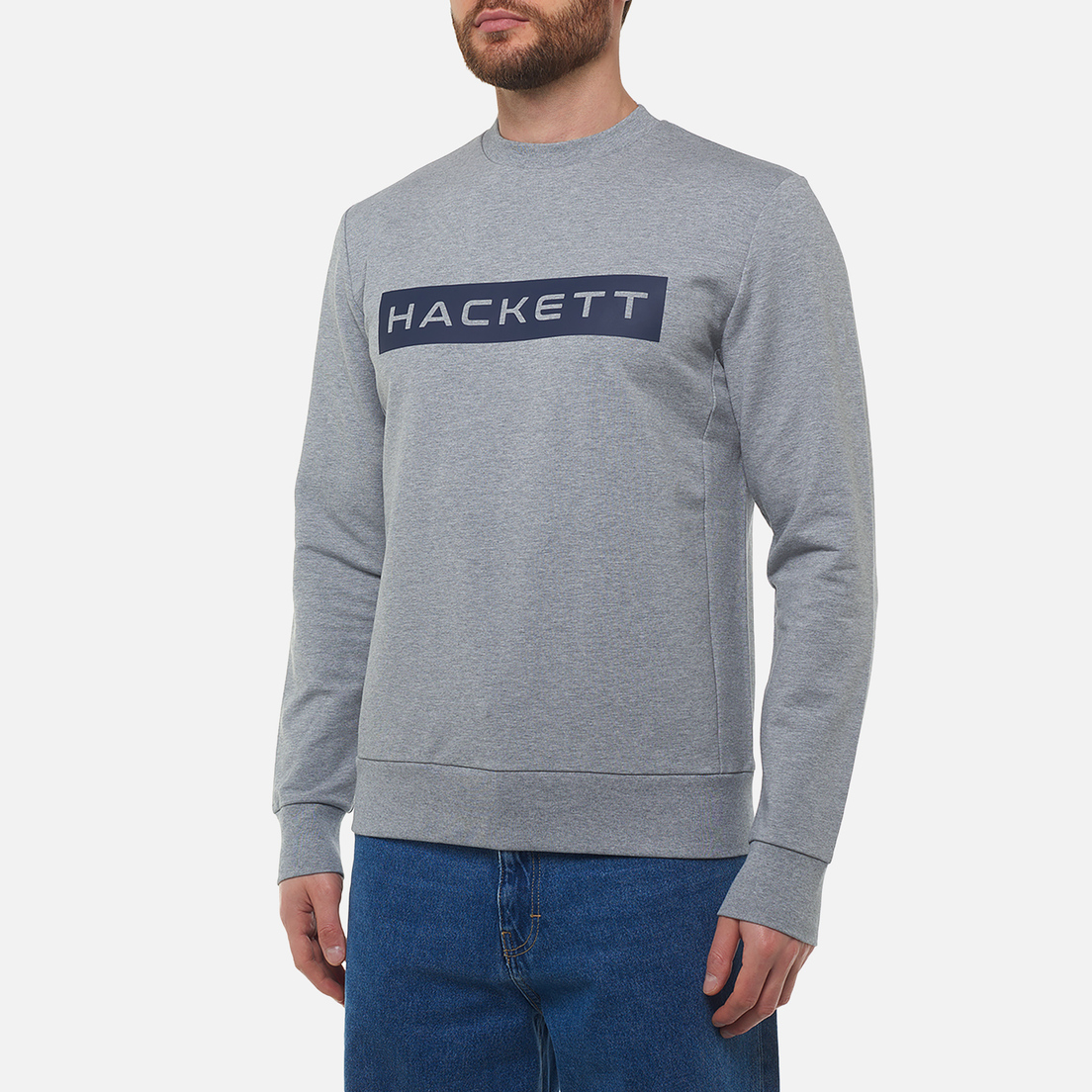 Hackett Мужская толстовка H-Sport Essential Crew Neck