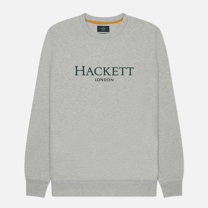 Мужская толстовка Hackett Heritage Crew Neck, цвет серый