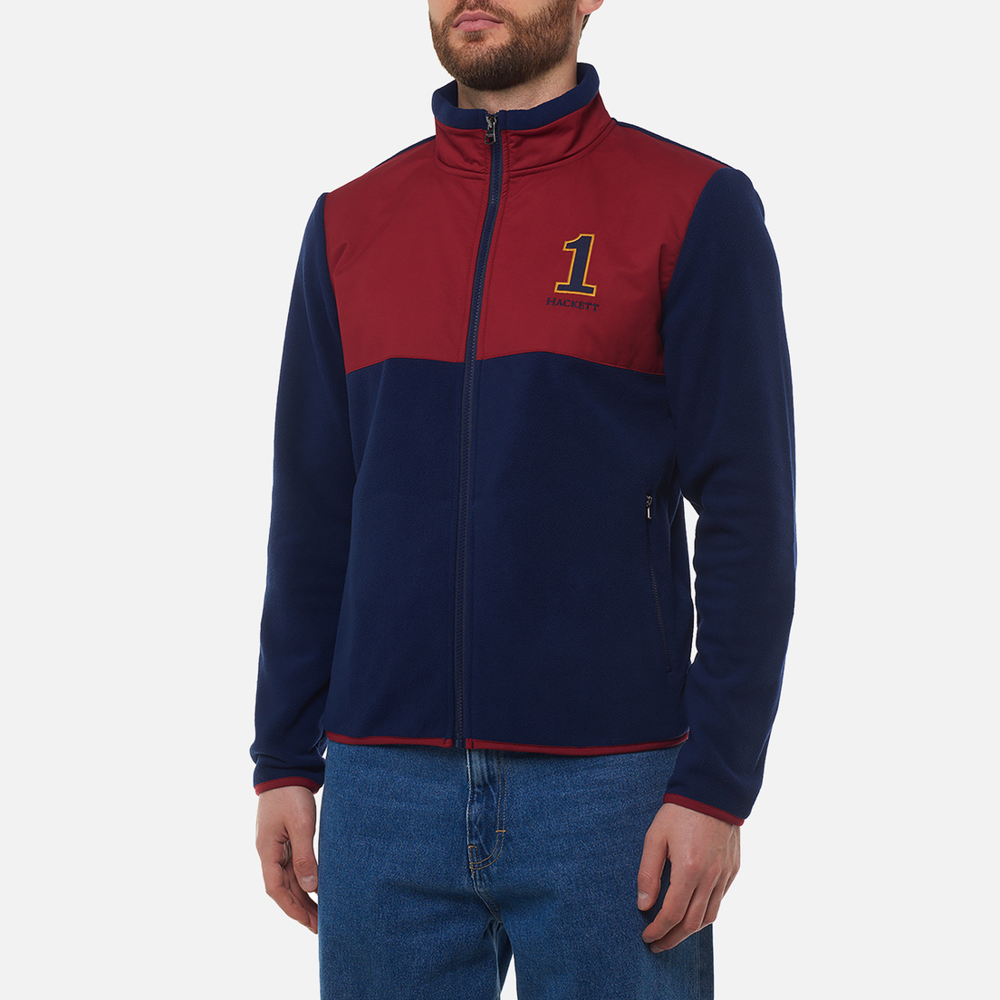 Hackett Мужская толстовка Heritage Number Fleece