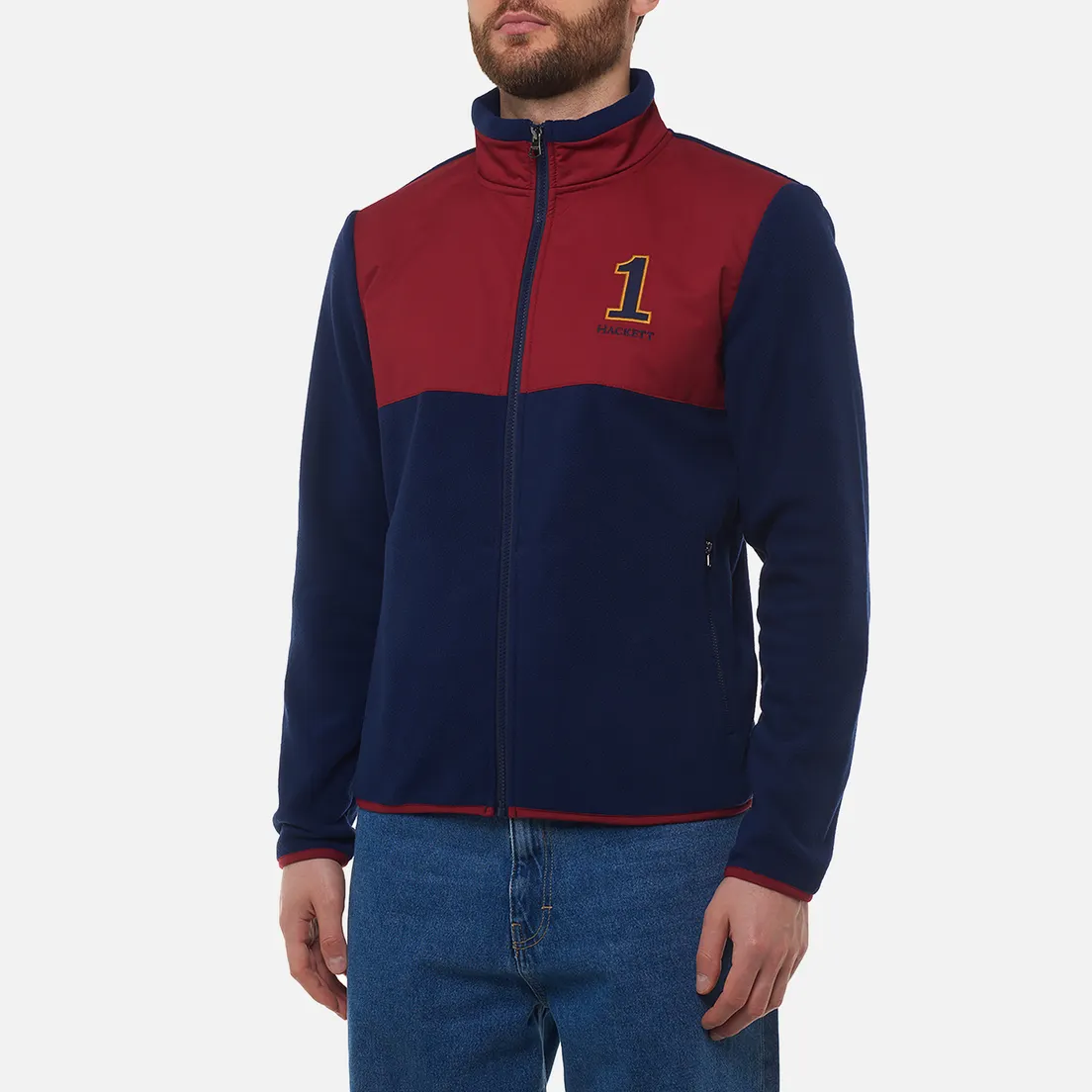 Hackett Мужская толстовка Heritage Number Fleece