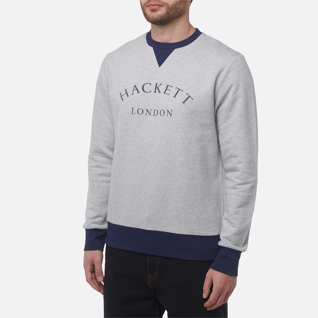 Hackett Мужская толстовка Heritage Essential Crew