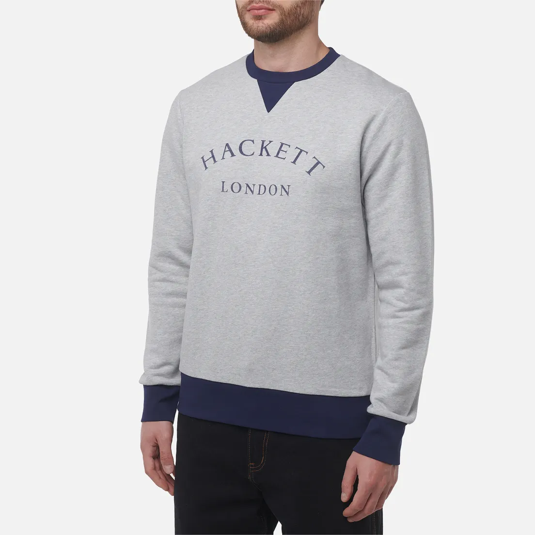 Hackett Мужская толстовка Heritage Essential Crew
