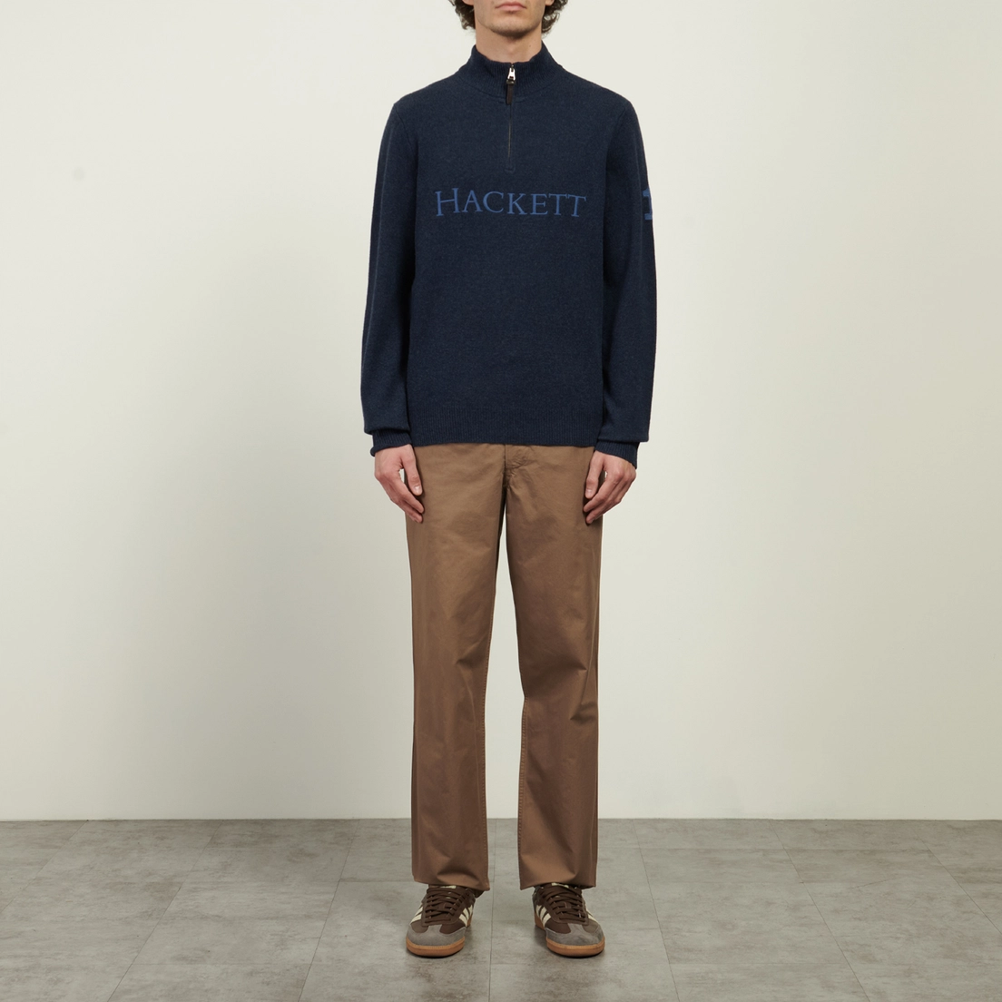 Hackett Мужской свитер Heritage No.1 Half-Zip