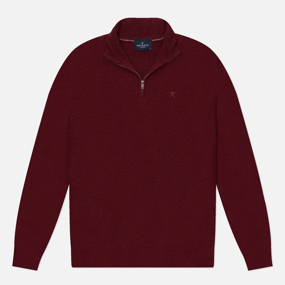 Hackett Мужской свитер Lambswool Half-Zip