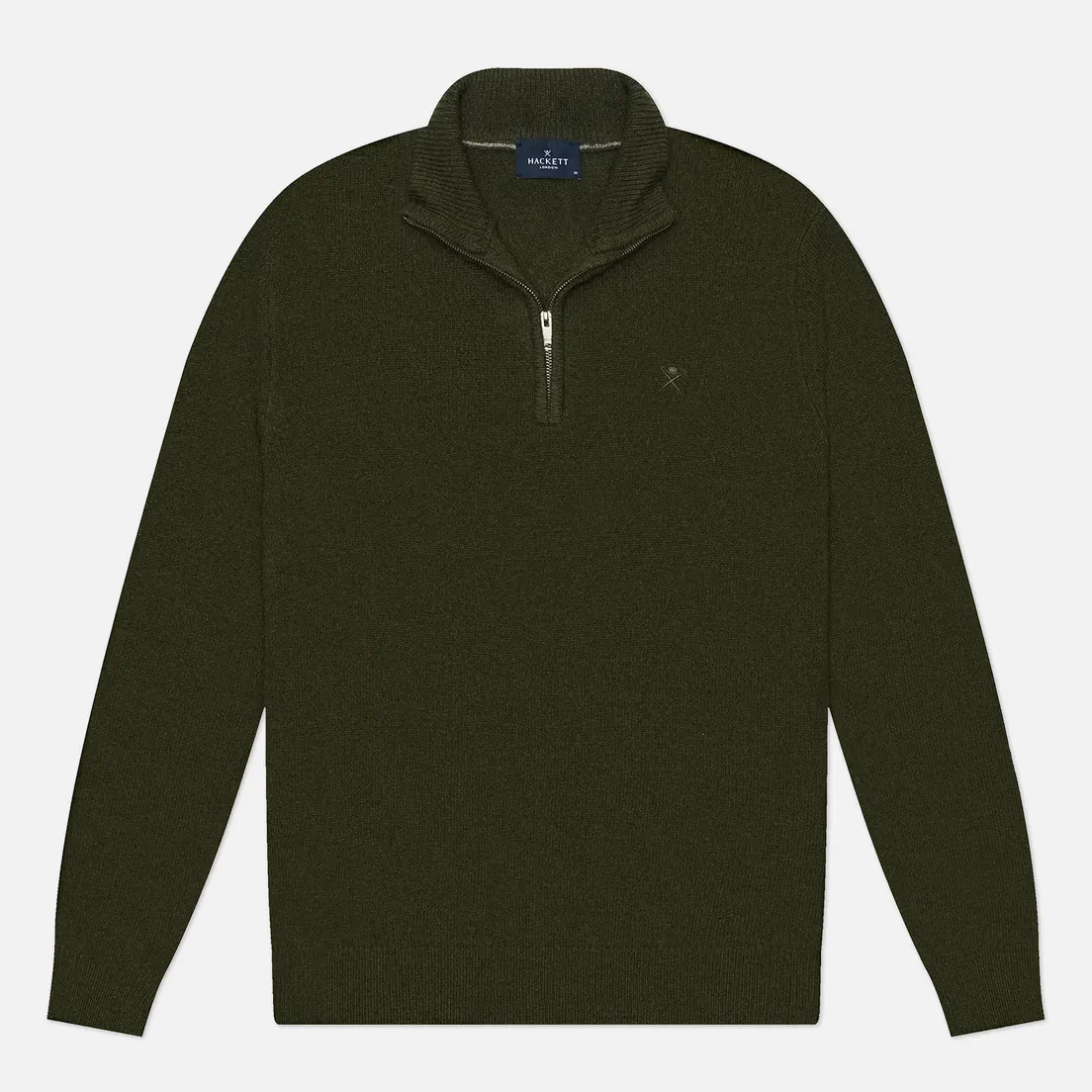 Hackett Мужской свитер Lambswool Half-Zip