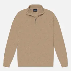 Hackett Мужской свитер Lambswool Half-Zip