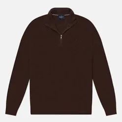 Hackett Мужской свитер Lambswool Half-Zip