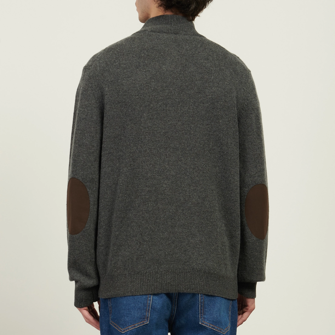 Hackett Мужской свитер Lambswool Half-Zip