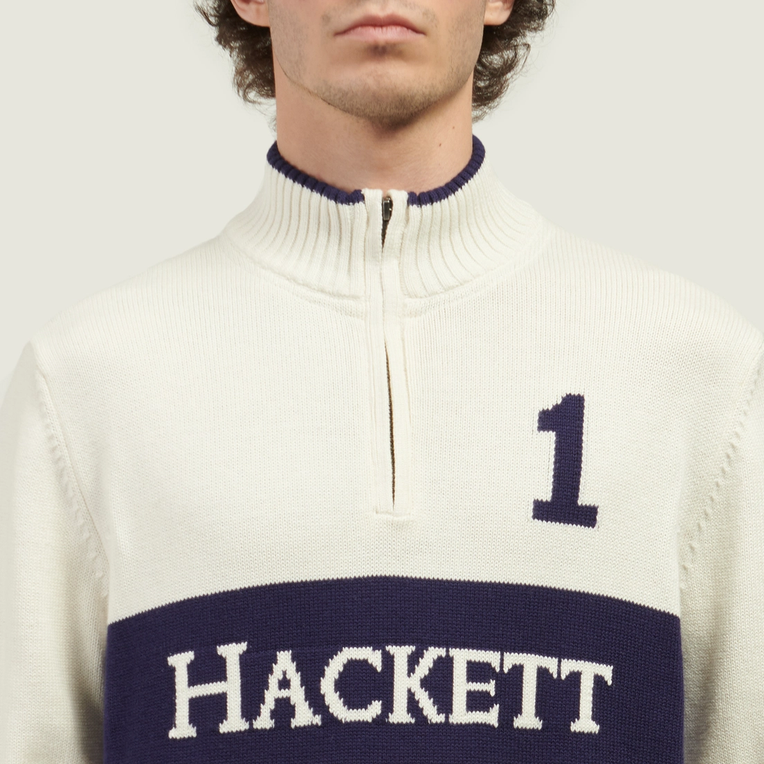 Hackett Мужской свитер Heritage Winter Half-Zip