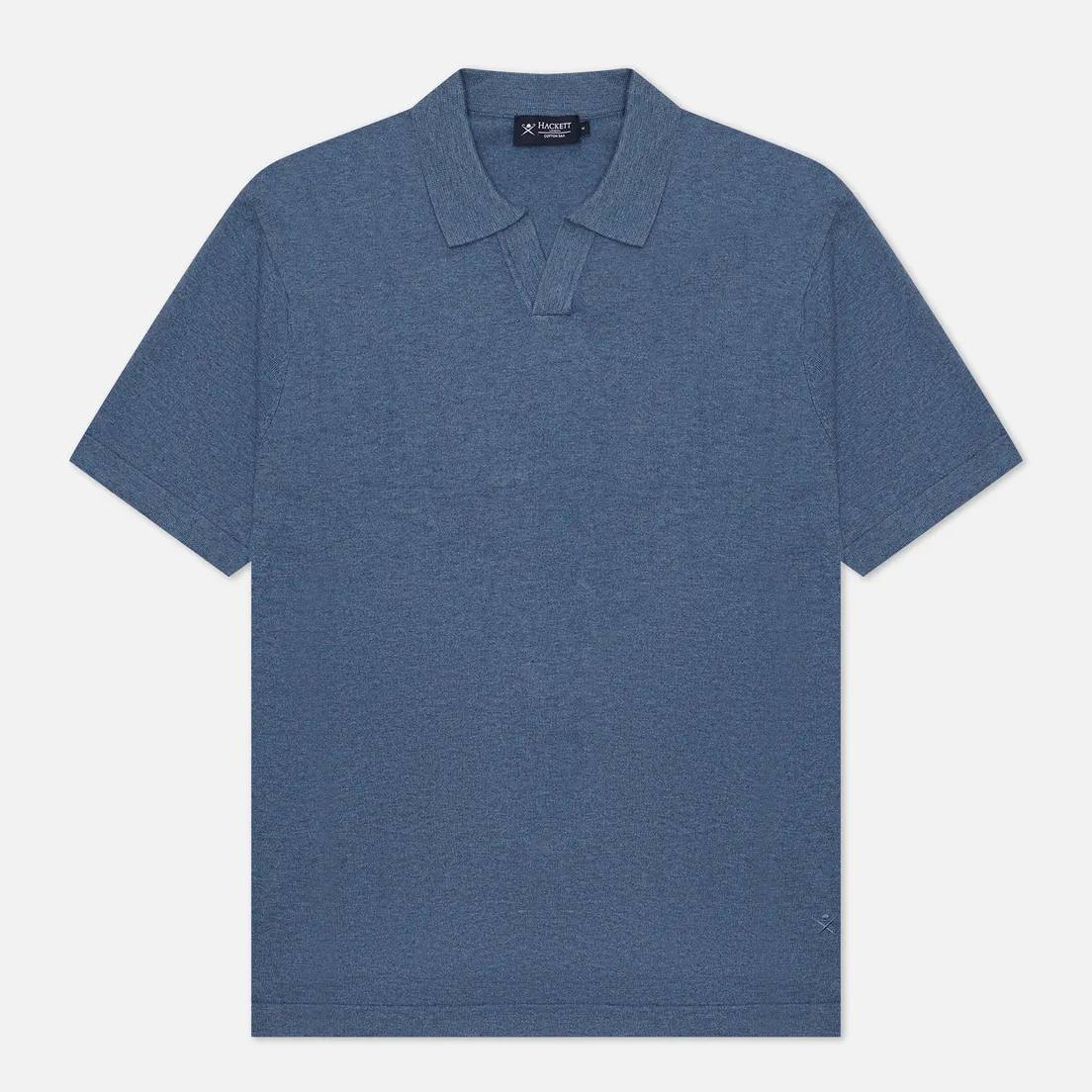 Hackett Мужское поло Knitted Short Sleeve