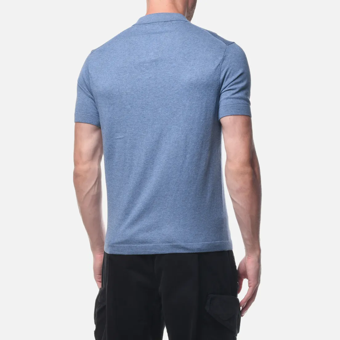 Hackett Мужское поло Knitted Short Sleeve
