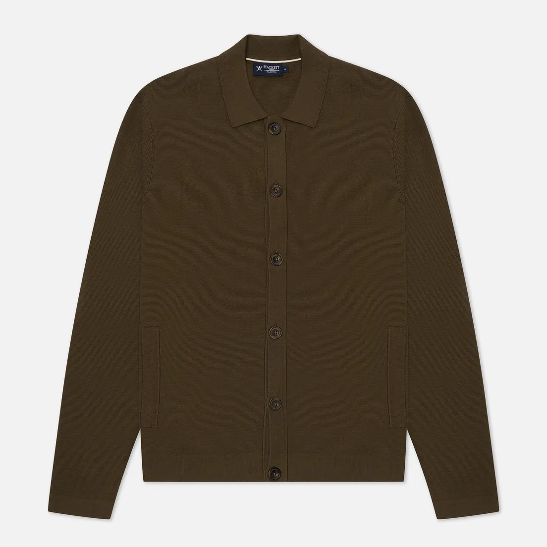 Hackett Мужской кардиган Knitted Overshirt