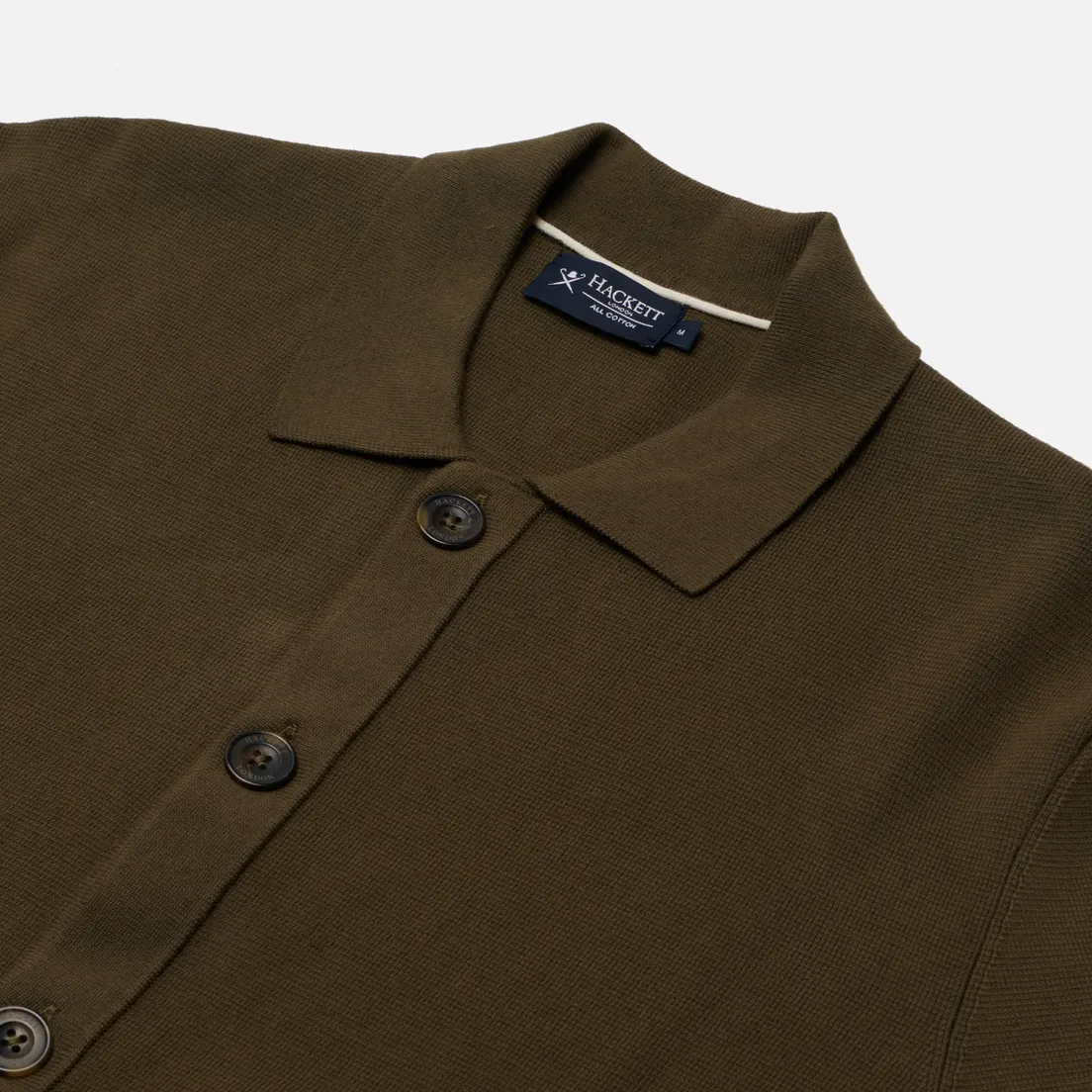Hackett Мужской кардиган Knitted Overshirt