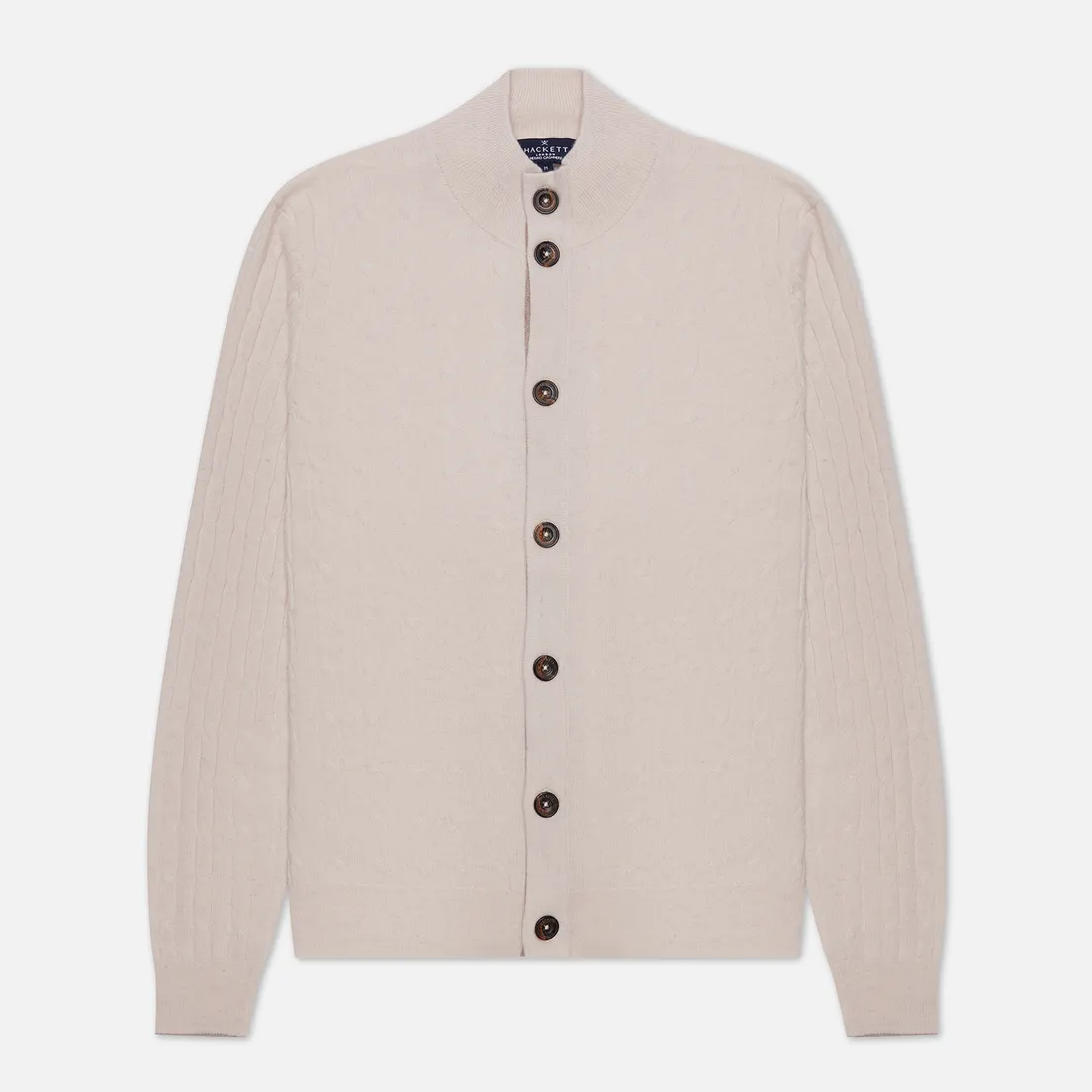 Hackett Мужской кардиган Cable Full Button