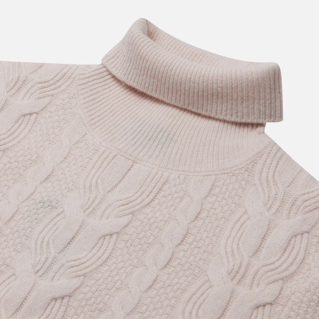 Hackett Мужской свитер Cable Roll Neck