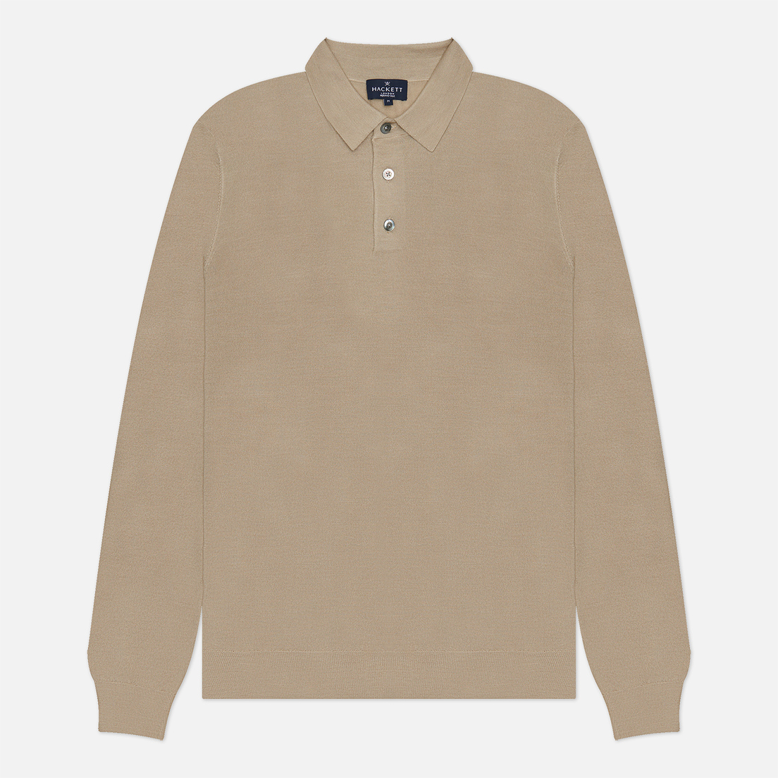 Hackett Мужской свитер Garment Dyed Merino Silk Polo