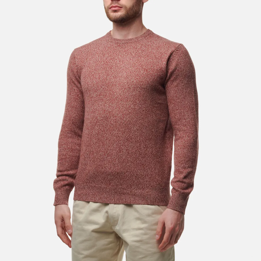 Hackett Мужской свитер Light Weight Mouline Crew