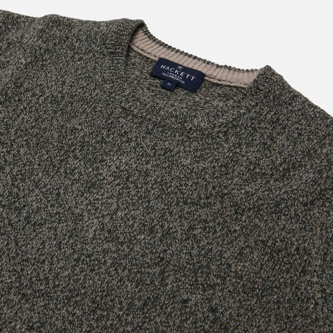 Hackett Мужской свитер Light Weight Mouline Crew