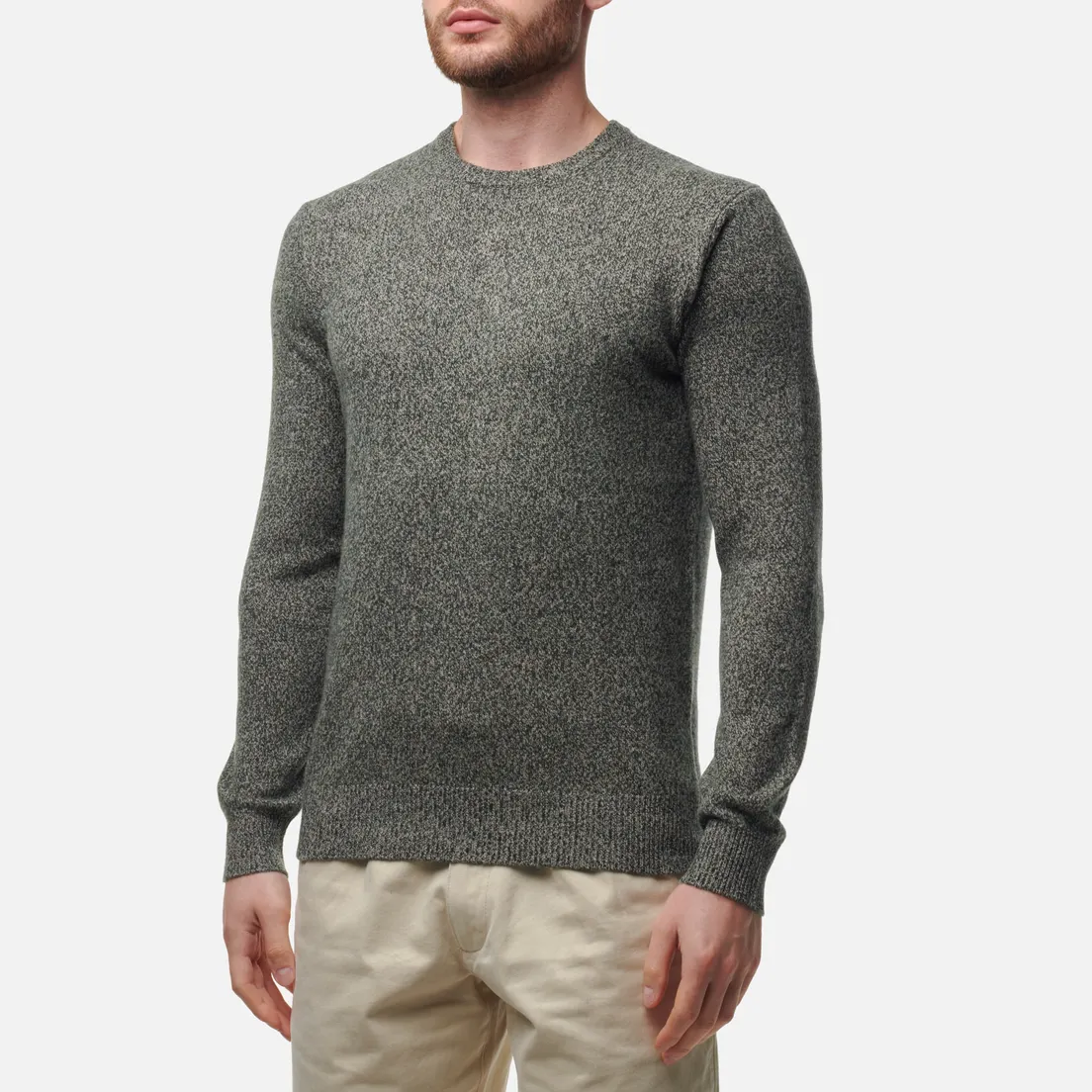 Hackett Мужской свитер Light Weight Mouline Crew
