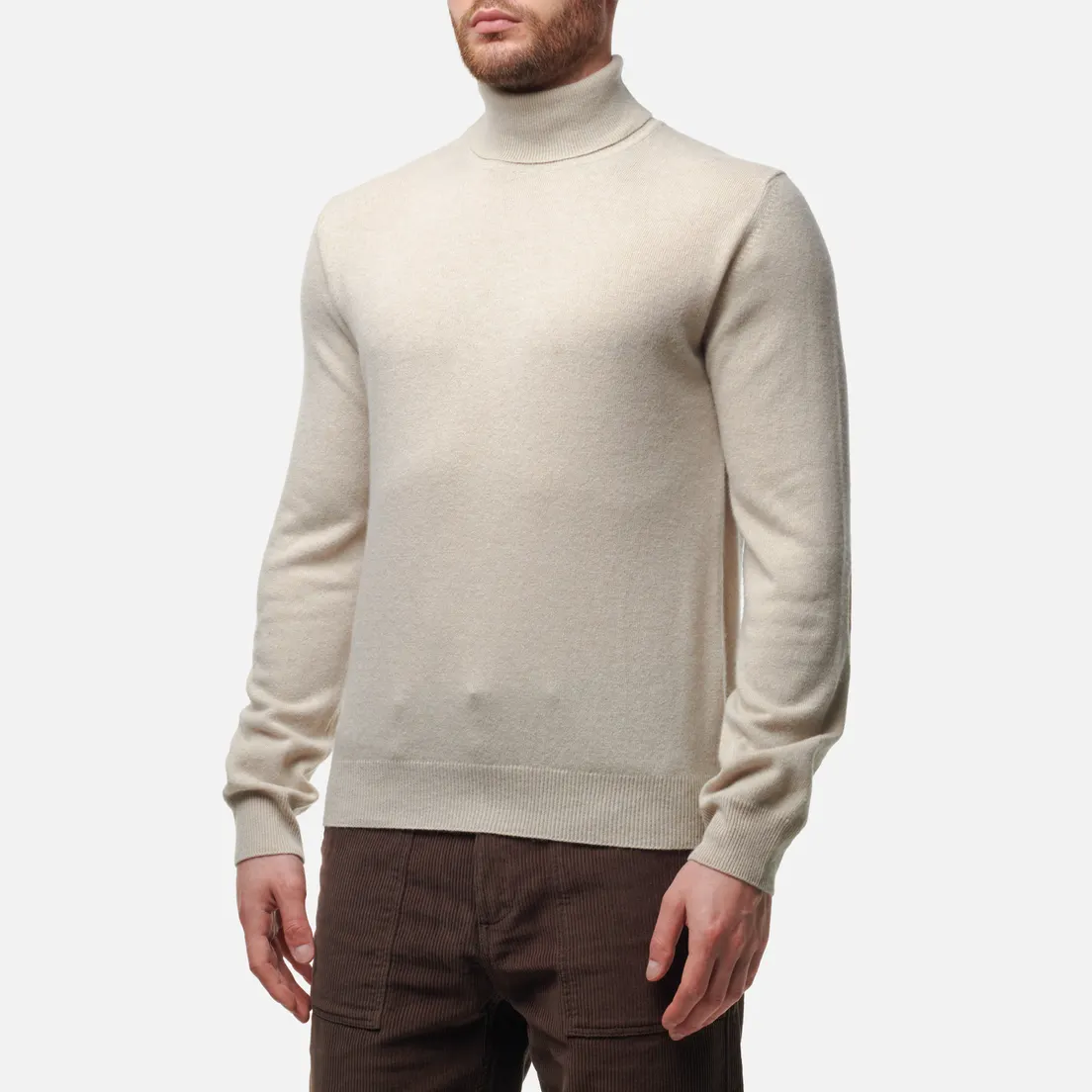 Hackett Мужская водолазка Merino Cash Mix Roll