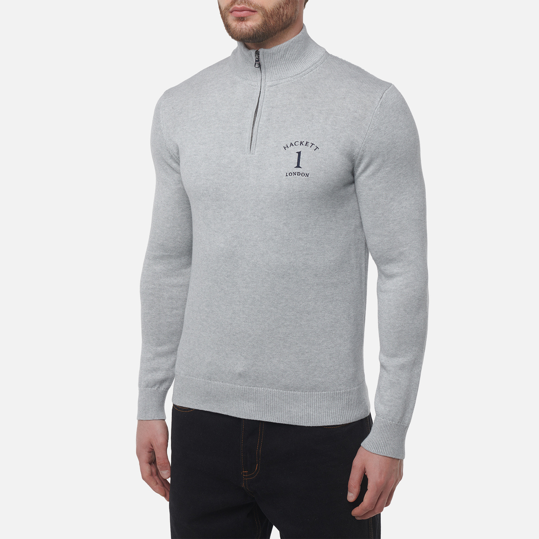 Hackett Мужской свитер Heritage No.1 Half-Zip
