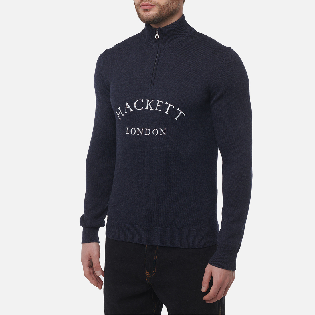 Hackett Мужской свитер Heritage Hackett Half-Zip
