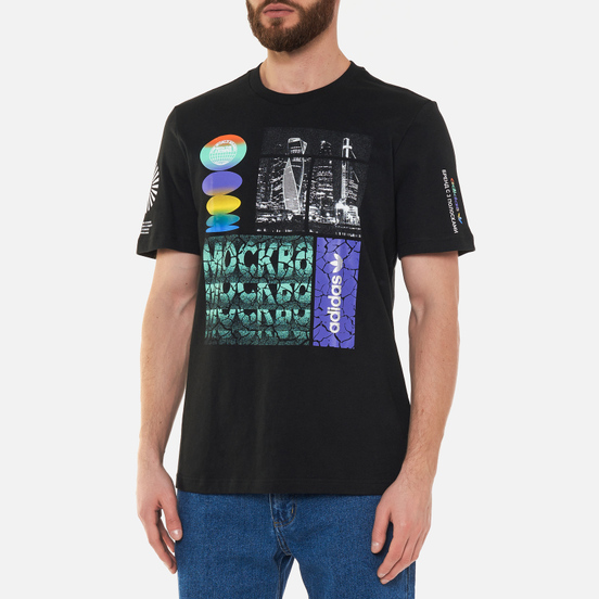 Мужская футболка adidas Originals Moscow By Night Black