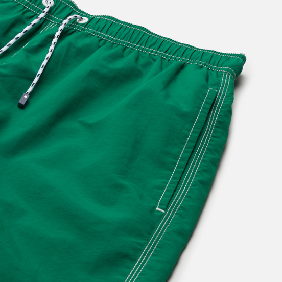 Мужские шорты Hackett Branded Solid Swim Trunks Meadow Green