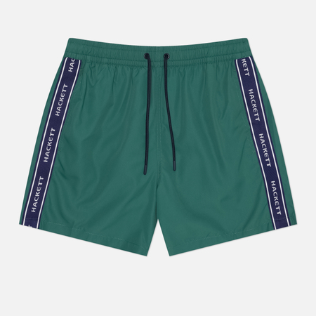 Мужские шорты Hackett H Sport Stripe, цвет зелёный, размер M