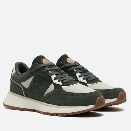 Мужские кроссовки Hackett Otto Run, цвет оливковый, размер 44 EU