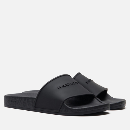 Мужские сланцы Hackett Slider Pier, цвет чёрный, размер 43 EU