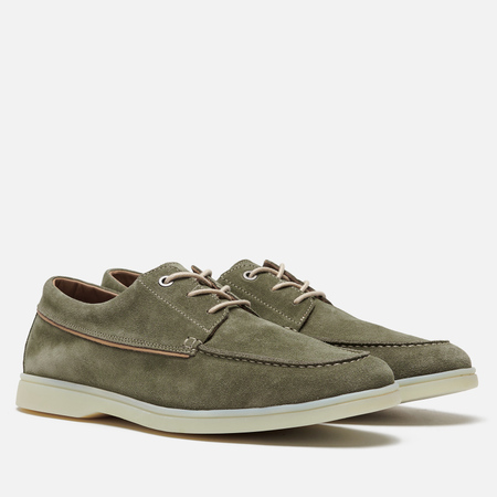Мужские ботинки Hackett Martin Boat, цвет оливковый