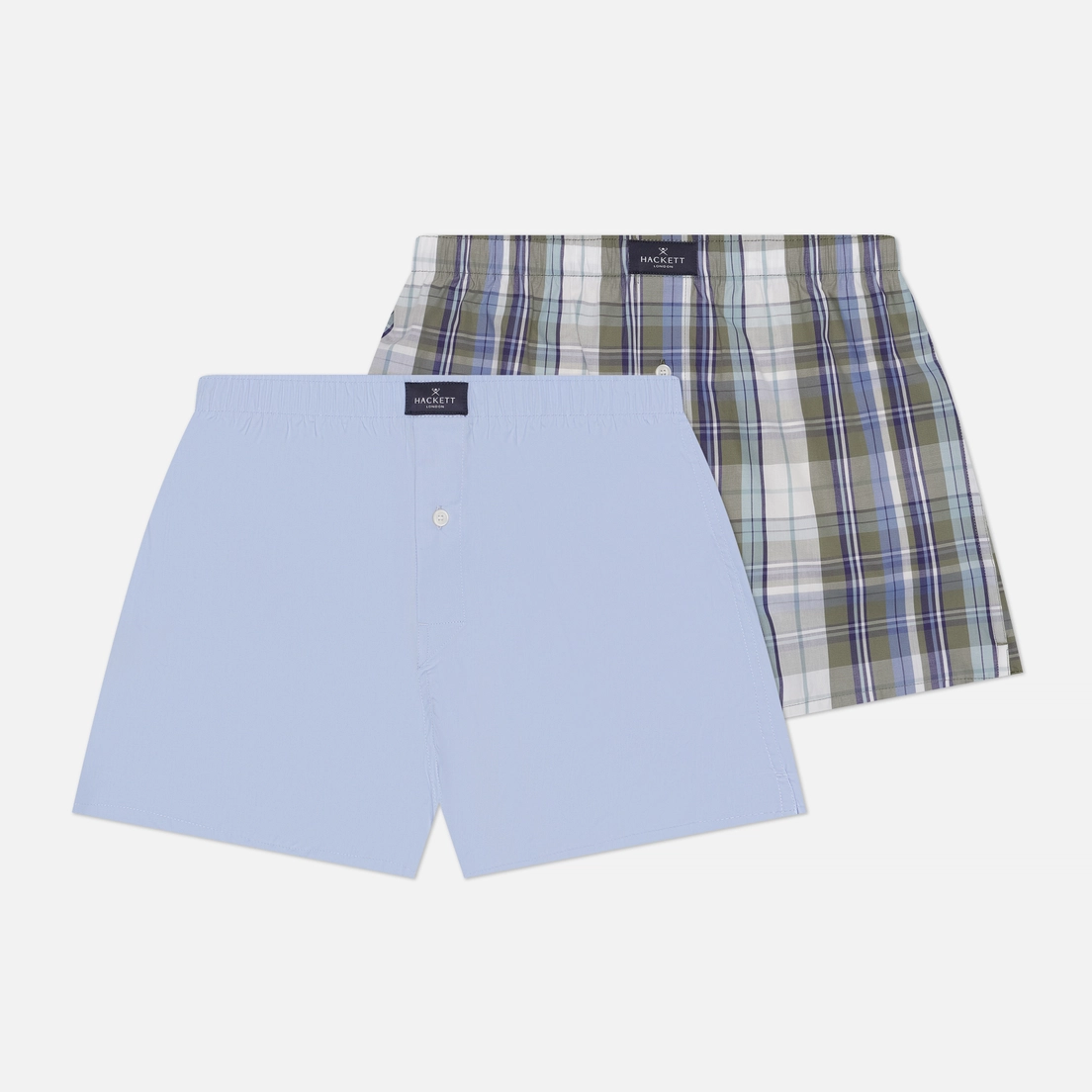 Hackett Комплект мужских трусов Check Boxer 2-Pack